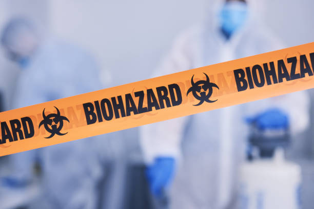 Professional Odor Removal technician working in Berclair, TX